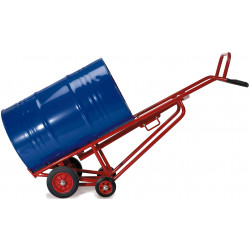 Fimm Diable palettiseur-dépalettiseur fûts charge 350 kg 220 L roues caoutc Kobleo