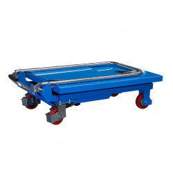 Fimm Table élévatrice 150 kg manuelle simple ciseaux Kobleo Fimm Table élévatrice 150 kg manuelle simple ciseaux Kobleo