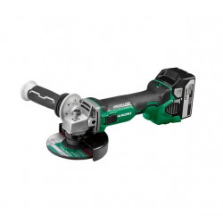 Hikoki Meuleuse d'angle à batterie 18V 5.0Ah Li-Ion 125mm G18DBBVLWQZ Kobleo Hikoki Meuleuse d'angle à batterie 18V 5.0Ah Li-Ion 125mm G18DBBVLWQZ Kobleo