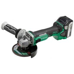 Hikoki Meuleuse d'angle à batterie 18V 5Ah Li-Ion 125mm G18DBL Kobleo Hikoki Meuleuse d'angle à batterie 18V 5Ah Li-Ion 125mm G18DBL Kobleo
