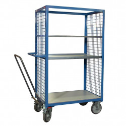 Fimm Servante grillagée sans toit 2 côtés charge 500 kg 1200x800mm option t Kobleo