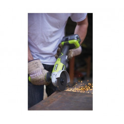 Ryobi Meuleuse d'angle à batterie 18V 4,0Ah Li-Ion disque 115 mm R18AG-140S Kobleo