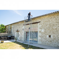 Hailo Réhausse échafaudage bricoleur HobbyStep H6 225x150x46cm Hailo Kobleo