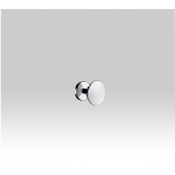 Delabie Patère ronde 1 tête Inox poli brillant et chromé Delabie Kobleo