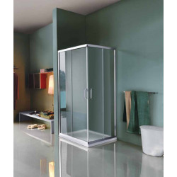 Samo Paroi douche d'angle ouverture coulissant 67-69cm Cee Art Kobleo