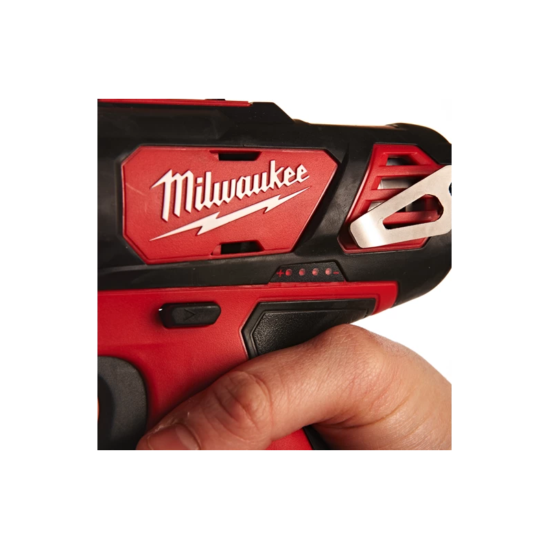 Milwaukee Perceuse percussion sans fil 12V Li-ion 2x 20 Ah 30 Nm coffret M12 BPD Kobleo Milwaukee Perceuse percussion sans fil 12V Li-ion 2x 20 Ah 30 Nm coffret M12 BPD Kobleo