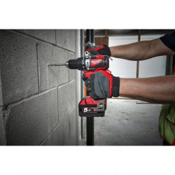 Milwaukee Perceuse percussion BRUSHLESS 18V Li-Ion 50 Ah 82 Nm 2Vitesses M18 BLP Kobleo Milwaukee Perceuse percussion BRUSHLESS 18V Li-Ion 50 Ah 82 Nm 2Vitesses M18 BLP Kobleo
