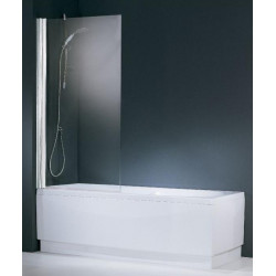 Novellini Pare-baignoire transparent pivotant 80 cm AURORA AURORAN180-1A Kobleo