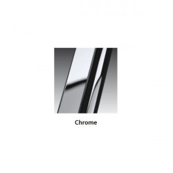 Novellini Paroi fixe latérale 62-68xH150cm acrylique circle profilé chrome AUROR Kobleo