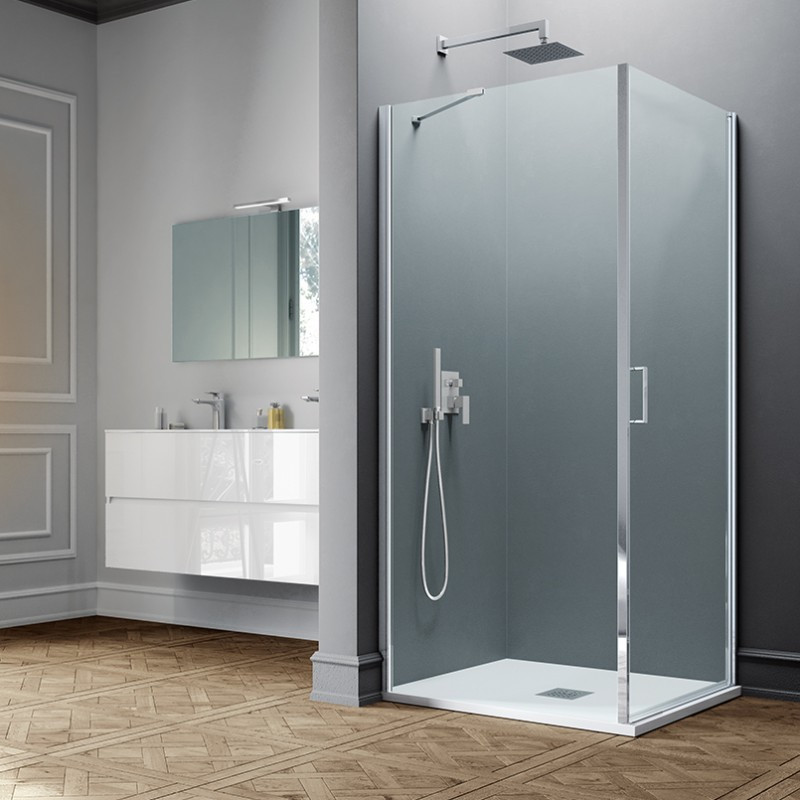 Samo Paroi douche fixe 89-915cm Ht195cm Polaris Kobleo