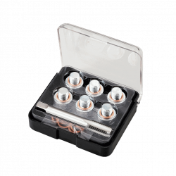 Bahco Mini jeu filetages carter d'huile Taraud M13x125P 6Vis 12 rondelles cu Kobleo