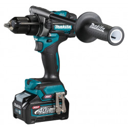 Makita Perceuse percussion 13mm XGT 40V max Li-Ion 2x 40 Ah coffret HP001GM20 Makita Kobleo