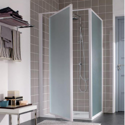 Leda Paroi Atout 3 Pivotante Axe Excentre 90 Vt Blanc Kobleo