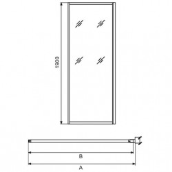 Leda Paroi Atout 3 Douche Ouverte Barre De Stab 90 Vt Blanc Kobleo Leda Paroi Atout 3 Douche Ouverte Barre De Stab 90 Vt Blanc Kobleo