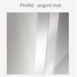 Leda Paroi douche Jazz extensible face coulissante 4 vantaux 158-180cm L13J Kobleo