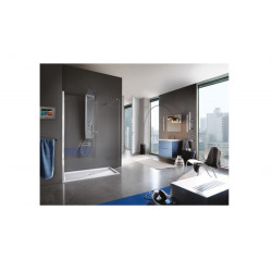 Samo Paroi douche d'angle rectangulaire 116-118cm Open Shot Kobleo