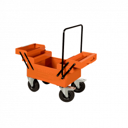 Bahco Caisse à outils métallique 1203 x 400 x 637 mm sur roues 1497MBW Kobleo