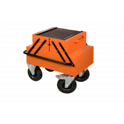 Bahco Caisse à outils métallique 1203 x 400 x 637 mm sur roues 1497MBW Kobleo