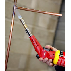 Virax Chalumeau à gaz MAPP Pro brasage coffret avec 2 cartouches gaz 2 x 399 Virax Kobleo Virax Chalumeau à gaz MAPP Pro brasage coffret avec 2 cartouches gaz 2 x 399 Virax Kobleo
