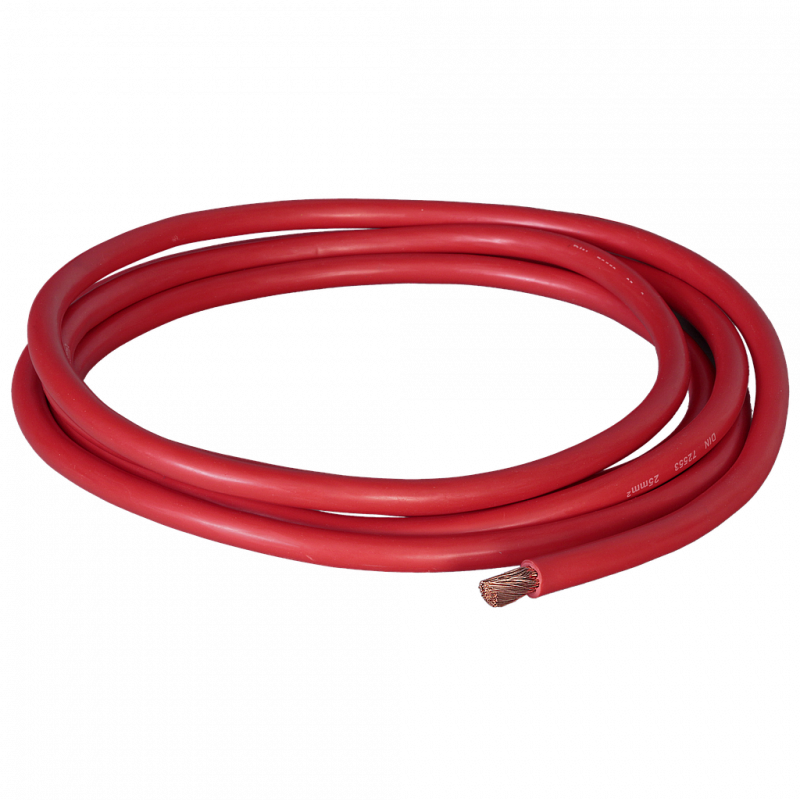 Lacme Cable de demarrage 500 A 25 mm2 rouge 522100 Lacme Kobleo
