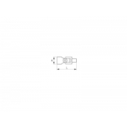 Bahco Cardan universel 3/8 51,5x19 mm 7766 Bahco Kobleo