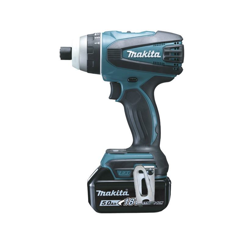 Makita Perceuse visseuse 4 fonctions 18 V Li-Ion 2x5 Ah Diam 8mm DTP141RTJ Kobleo