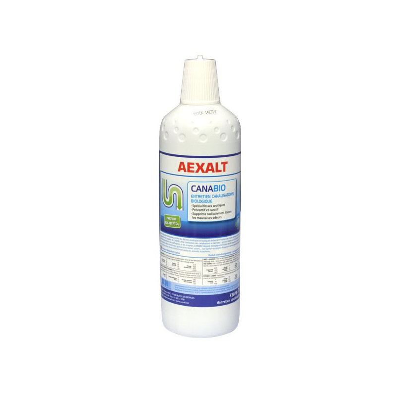 Aexalt Canabio entretien canalisations 100 % biologique 1 L Kobleo