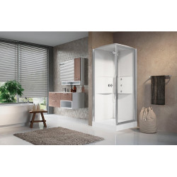 Novellini Cabine média carrée accès de face 2.0 900x900mm ME2A80M-1AA Kobleo