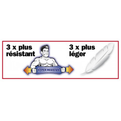 Ribiland Bâche lourde Ecoplatinium bleue 10x15 m Kobleo