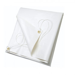 Ribiland Bâche de protection 3 x 5m 650 gr/m2 avec œillets et cordelettes PRB65 Ribiland Kobleo