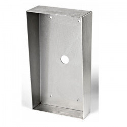 Aiphone Cadre saillie inox avec visière pour platines FDB1, FDB2 et FDB4 SKDB Kobleo