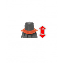 Regiplast Pied réglable adhésif Hauteur: 90 à 125 mm 165698 Regiplast Kobleo