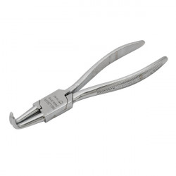 Bahco Pince à circlips intérieur 170 mm bec courbé à 90° et finition chromée Kobleo