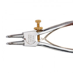 Bahco Pince à circlip 130 mm bec courbé à 90° et finition chromée 2466 B10 Bahco Kobleo