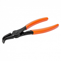 Bahco Pince circlips intérieurs bec courbé 90° et finition phosphatée 180mm  Kobleo
