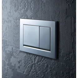 Geberit Plaque de déclenchement 115.080.KN.1 Omega 30 chromé Geberit Kobleo