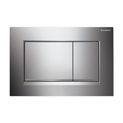 Geberit Plaque de déclenchement WC Sigma30 chromé mat / chromé brillant 115883 Geberit Kobleo