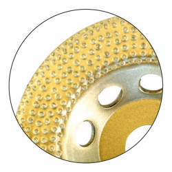 Leman Plateau diamante epoxy D.125x22,23 mm Kobleo