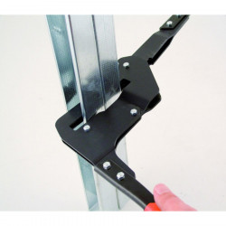 Edma Pince à sertir 160455 Duo Profil 1+1mm montants dos à dos Edma Kobleo