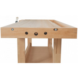 Ramia Etabli de bois Diamond 1500 L150cm finition vernis ou huile Ramia Kobleo