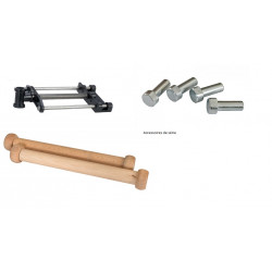 Ramia Etabli de bois Advanced 2000 L200cm hêtre stratifié Ramia Kobleo