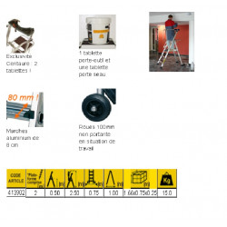 Centaure Plateforme IndividuelleRoulante à hauteur Fixe H:2m50 PL2 Centaure Kobleo