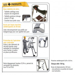 Centaure Plateforme de travail roulante à à hauteur fixe sans stabilisateur de  Kobleo