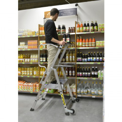 Centaure Plate-forme individuelle roulante 3 marches Haut accès 270 m PL Porte Centaure Kobleo