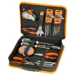 Bahco Pochette porte-outils tissu moyenne 6 L poignée caoutchouc 62x275x330m Kobleo