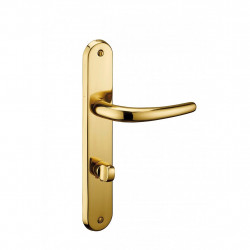 Thirard Poignée de porte intérieure LAURA à condamnation laiton poli 900661 Thirard Kobleo