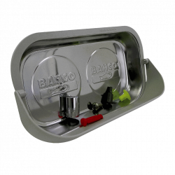 Bahco Plateau rectangulaire magnétique 240 x 140 mm avec extension PVC BMR24 Bahco Kobleo