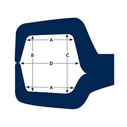Dolex Pince étau mono serrage grande ouverture 500 mm PGO500 Dolex Kobleo