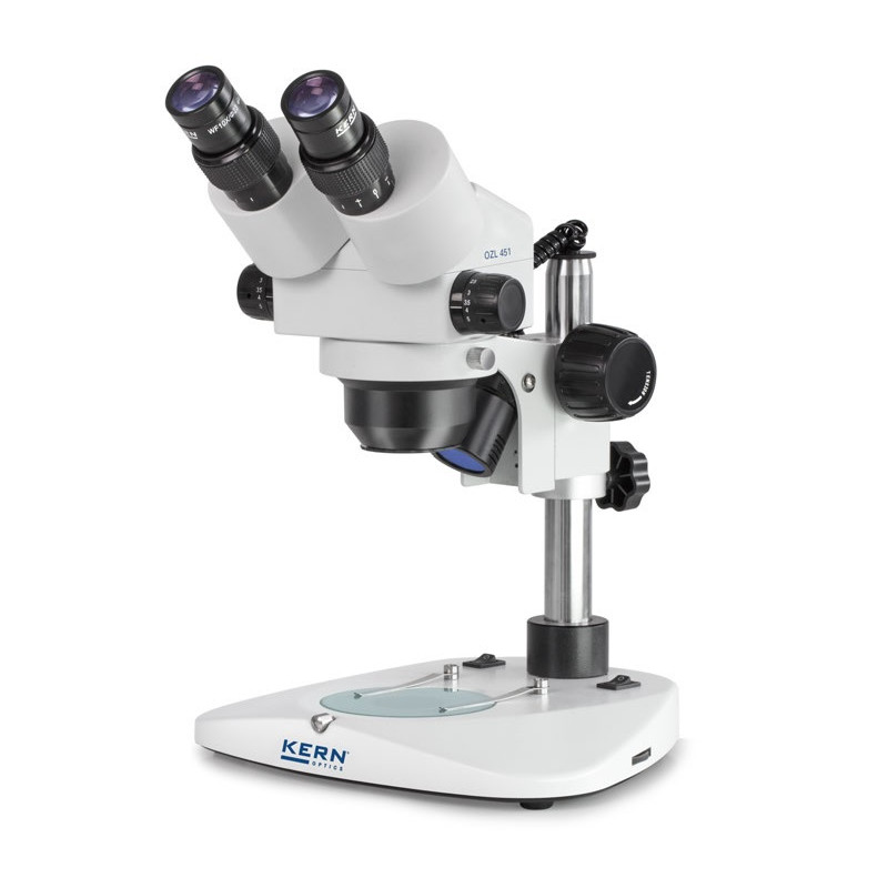 Kern sohn Microscope stéréo binoculaire OZL 451 à zoom 0,75x - 5,0x Kern Kobleo