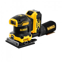 DeWalt Ponceuse 1/4 de feuille XR 18V Brushless 2 x 5Ah Li-ion DCW200P2 DeWalt Kobleo